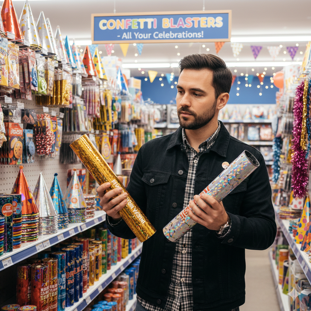 Confetti Blasters Explained: How to Choose the Right Popper for Big, Photo-Worthy Celebrations