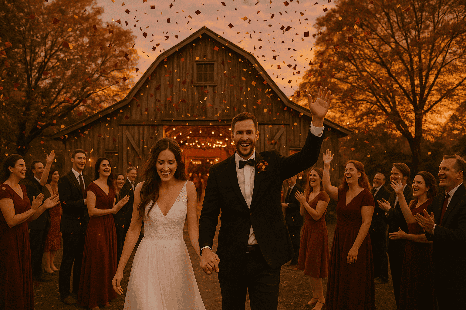 From Stunning to Most Memorable, Here’s How to Match Your Fall Color Palettes and Fall Wedding Confetti Ideas