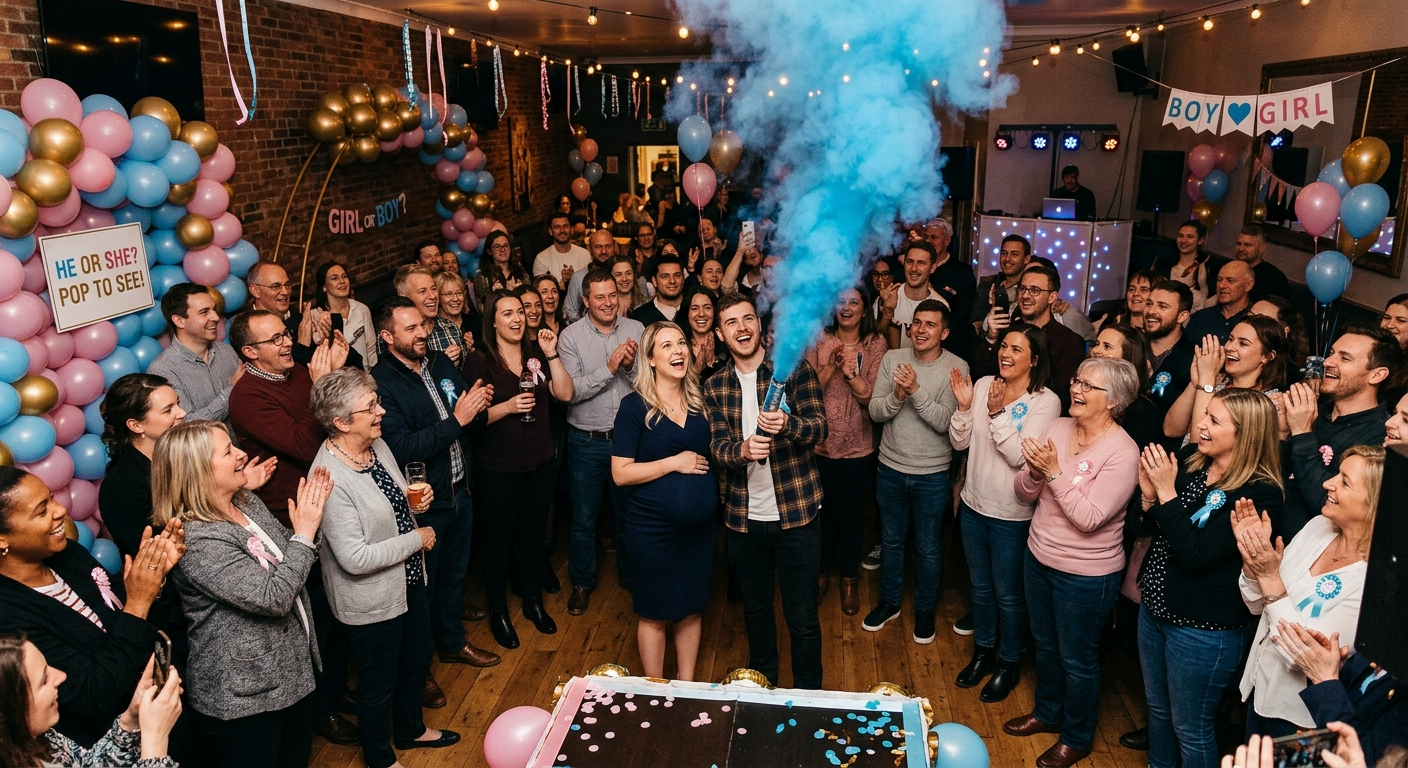 Smoke Cannon Gender Reveal