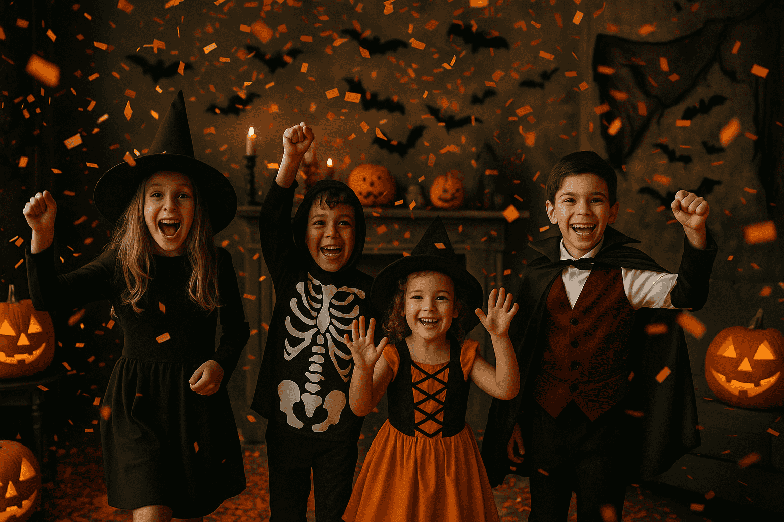 Top 5 Halloween Party Ideas with Confetti for Adults and Kids